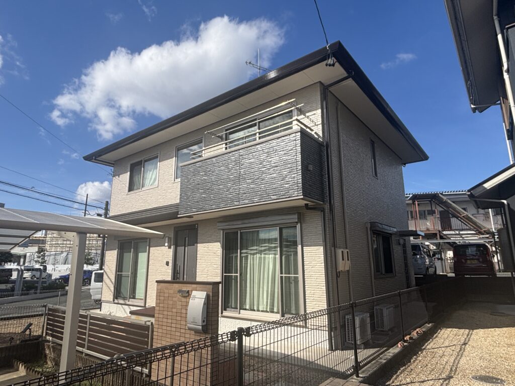 豊川市 T様邸 外壁塗装リフォーム(積水ハウス)