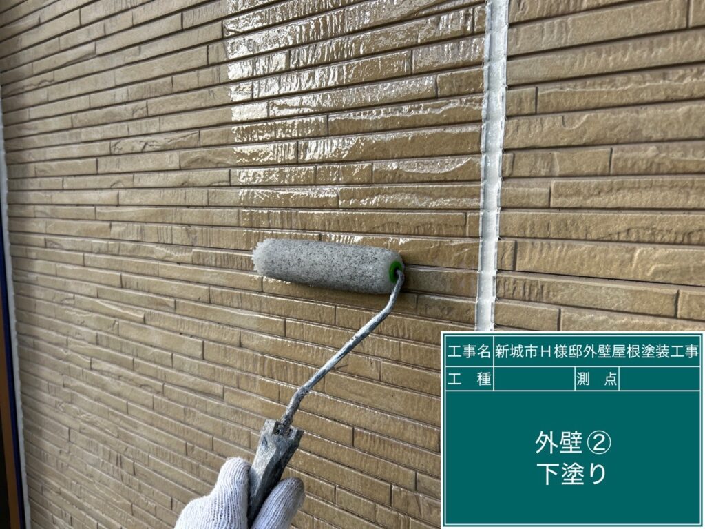 1F下塗り（難付着シーラー採用）