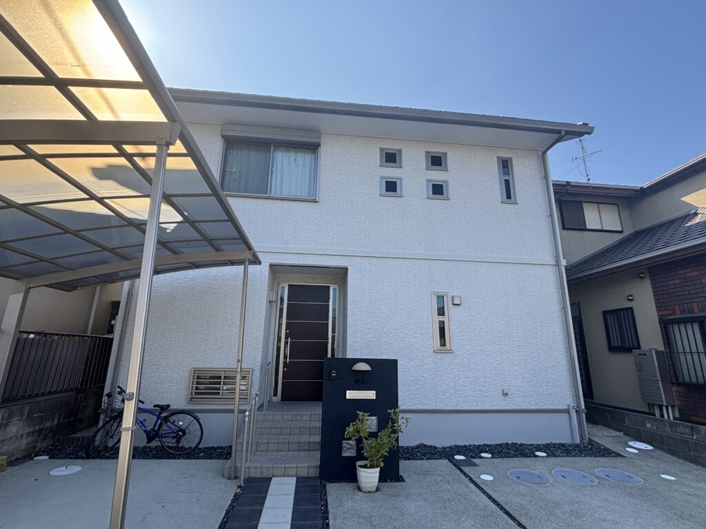 豊橋市 O様邸 外壁塗装リフォーム(トヨタホーム)