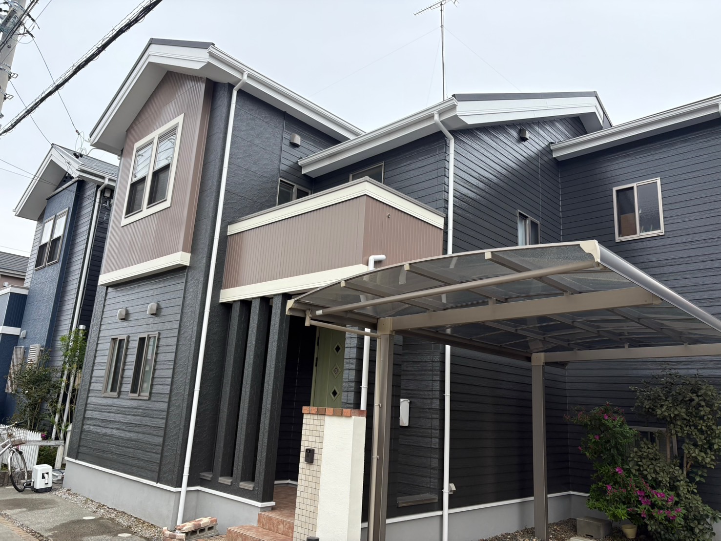 湖西市 A様邸(遠鉄ホーム) 外装リフォーム／外壁塗装・屋根カバー工法